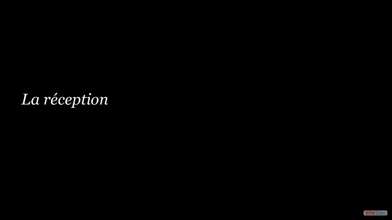 la réception
